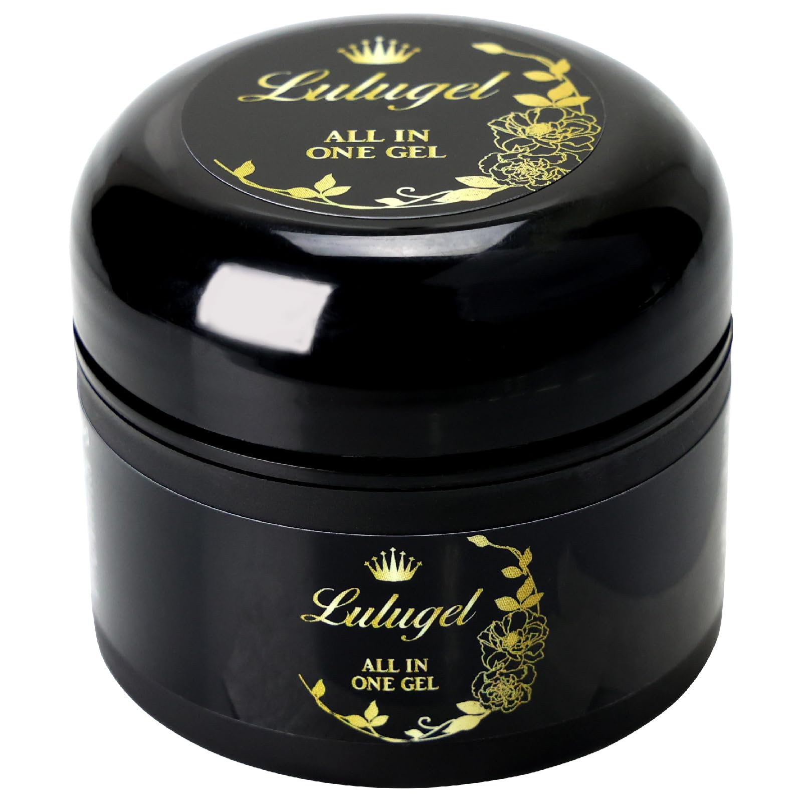 LULUGEL ジェルネイル クリアジェル 30g オールインワンジェル トップコート ベースジェル ジェル クリアジェルネイル ネイルジェル セルフネイル ベースコート (1個)