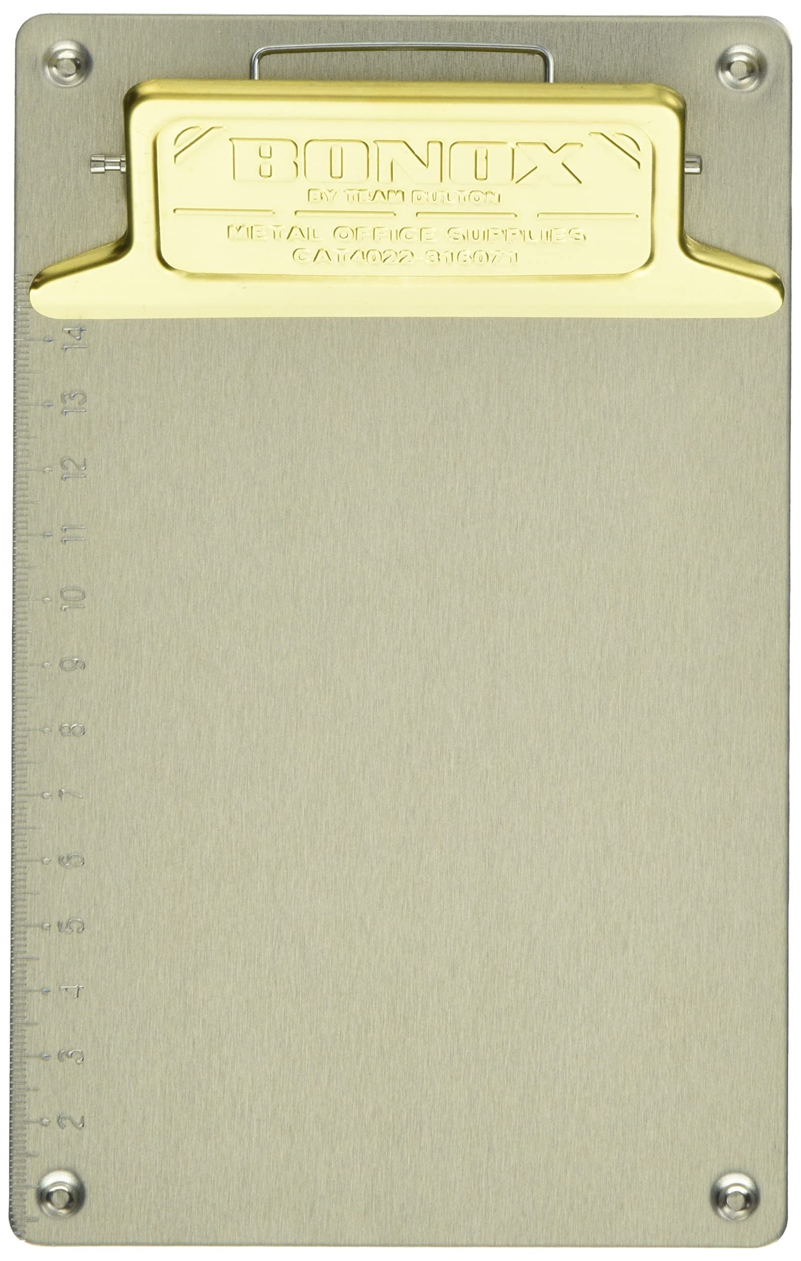 ダルトン(Dulton) 文具 メタル クリップボード 黄銅色 A6サイズ METAL CLIP BOARD BRASS 117-330A6-BS 横120×縦190mm
